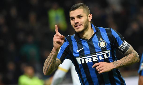 Mauro Icardi was the only player to reach double figures in goals with 16 | photo: gazzettaworld