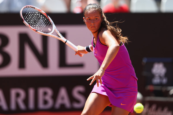 Daria Kasatkina in action | Photo: Michael Steele/Getty Images Europe