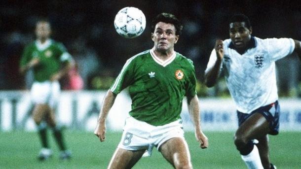Ray Houghton face à l'Angleterre à l'Euro 1988 (Source: gettyimages)