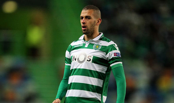 Will Slimani make a big money move before the deadline? Photo: Express