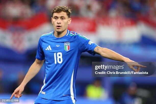 Italy's Nicolo Barella playing aganist Albania during Euro 2024 | Photo: Getty Images 