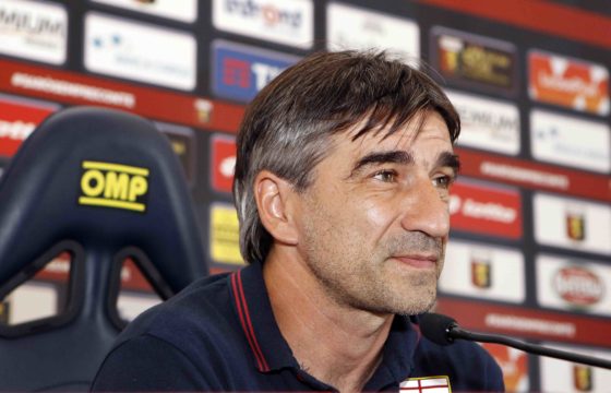 Ivan Juric, cesado dos veces en 2017 como entrenador del Genoa (Foto: genoacfc.it)