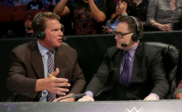 JBL became a target for hate following Mauro Ranallo's absence (image: wrestlingnewsblog)