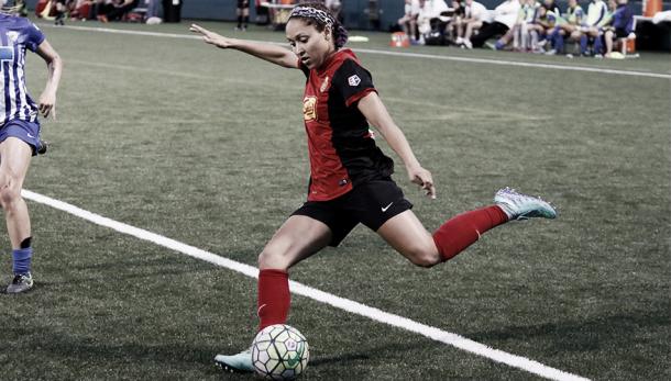 Jaelene Hinkle will need another big performance for the Flash | Source: nwslsoccer.com