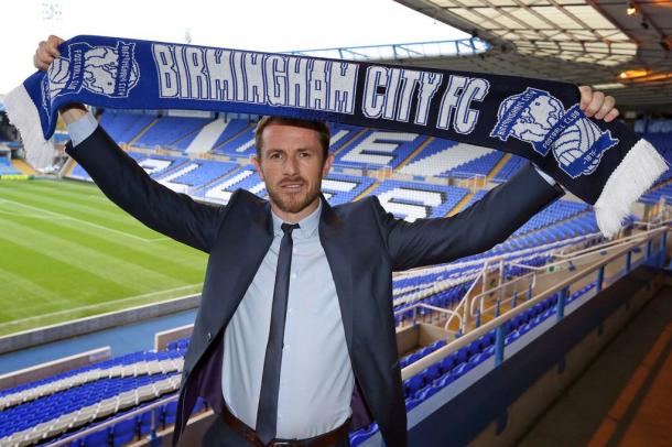 Rowett en su presentación con el Birmingham City. Foto: Birmingham