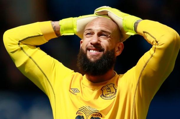 It is safe to say that since the 2014 World Cup Tim Howard has been under performing. Photo provided by Reuters.