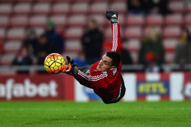 Mannone has impressed thoroughly on Wearside since the turn of the year, but not enough to earn an Italy call-up. (Photo: Getty)