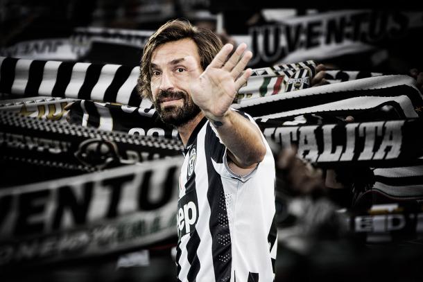 Pirlo en el Juventus Stadium / Foto: Juventus.com