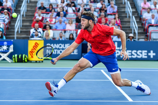 Jack Sock in action at the Rogers Cup | Photo: Minas Panagiotakis/Getty Images North America