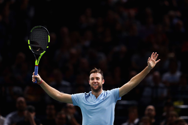 Jack Sock had an incredible rise in the rankings towards the end of 2017, cracking the top-10 and making his debut in London | Photo: Dean Mouhtaropoulos/Getty Images Europe