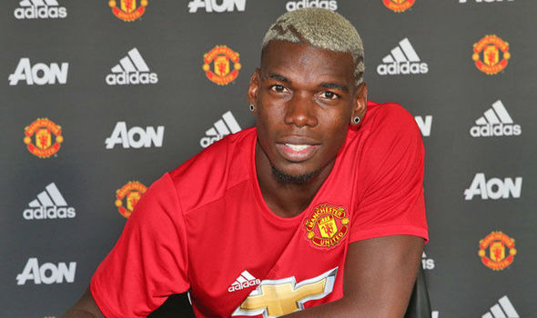 Above: The world's most expensive player Paul Pogba been unveiled as Manchester United player | Photo: manutd.com