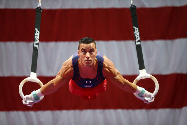 Dalton during the still bar competition. Photo: Dilip Vishwanat/Getty Images