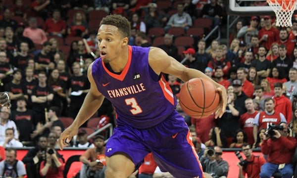 Brown is one of the most lethal scorers in the country and gives Evansville a puncher's chance to go deep in St. Louis/Photo: Evansville athletics website