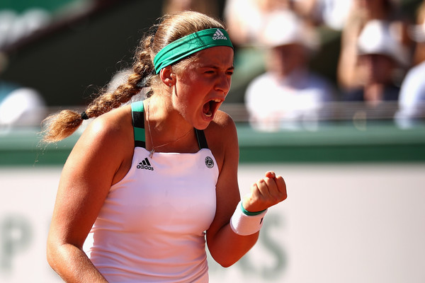 Jelena Ostapenko completed a massive upset in Paris last year — could she replicate her success once more? | Photo: Julian Finney/Getty Images Europe