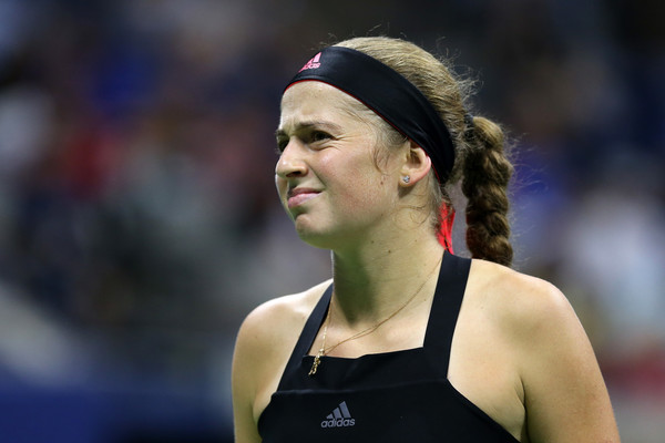 Jelena Ostapenko will be frustrated with her performance today | Photo: Alex Pantling/Getty Images North America