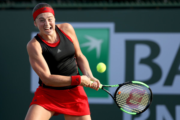 Jelena Ostapenko now has a 3-7 win-loss record in 2018, a pretty disappointing statistic for the world number six | Photo: Matthew Stockman/Getty Images North America
