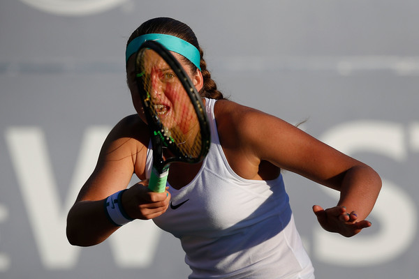 By the time Pella broke, it was too little, too late as Ostapenko enjoyed a comfortable lead/Photo: Lachian Cunningham/Getty Images