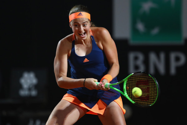 Receiving a tough draw, Jelena Ostapenko was conquered by Garbine Muguruza in straight sets | Photo: Michael Steele/Getty Images Europe
