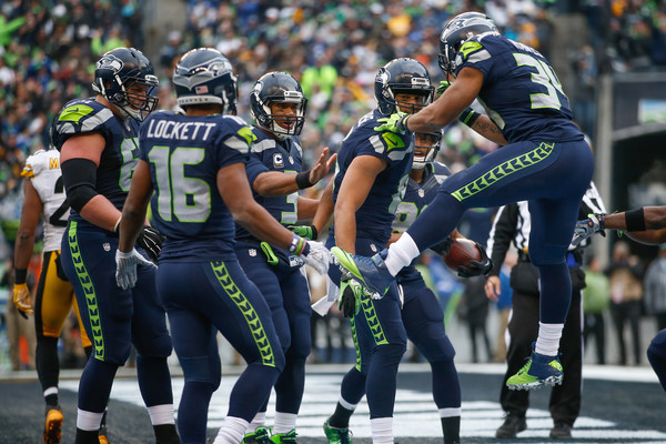 All of Seattle's offensive skill boys are back in town (Photo: Otto Greule Jr/Getty Images).