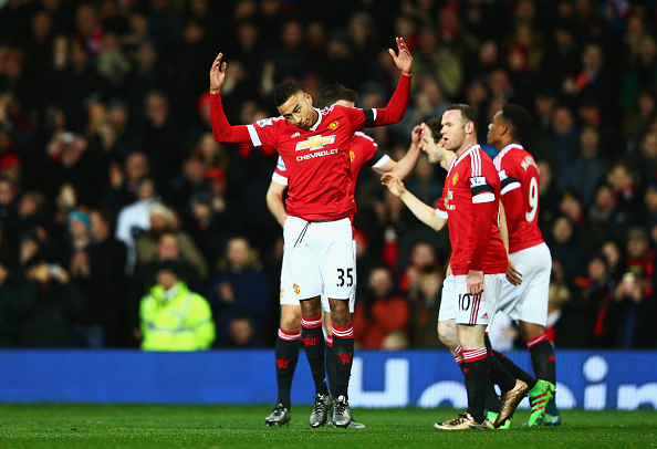 Jesse Lingard celebrates his 14th minute goal | Photo: Tom Purslow/Manchester United