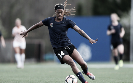 Jessica McDonald had the game-winning assist on Saturday (Source: Getty - Icon Sportswire)