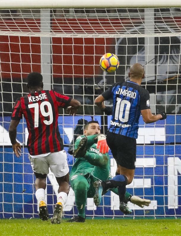 João Mário casi adelanta al Inter | Foto: Inter