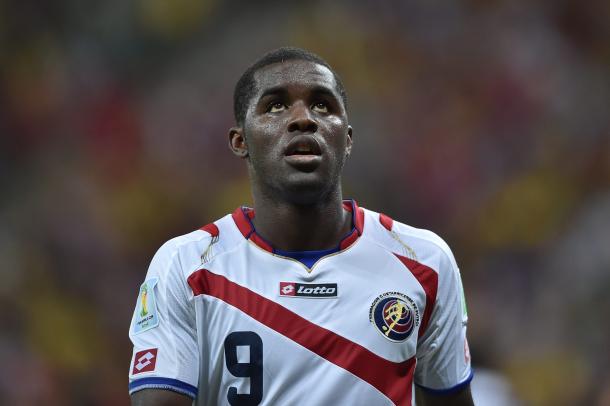 The Arsenal striker is looking to be the star for Los Ticos. Photo: TicoTimes