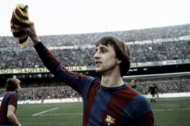 Cruyff en su etapa barcelonista (vavel.con)