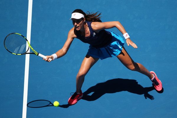 Konta strolls towards the victory | Photo: Clive Brunskill/Getty Images AsiaPac