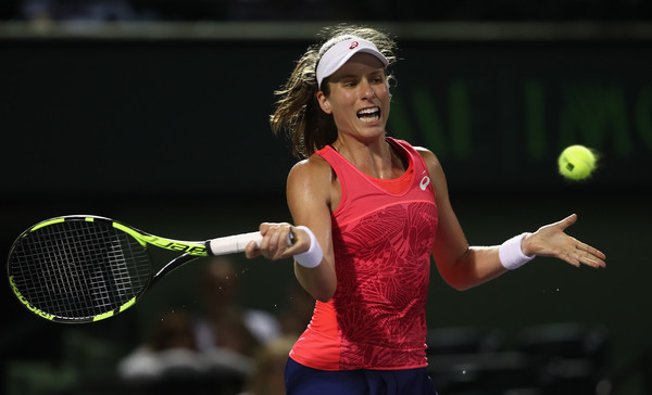 Johanna Konta's game has drastically improved over the past few years | Photo: Julian Finney/Getty Images North America)