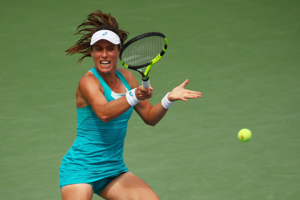 Johanna Konta in action at the US Open | Photo: Clive Brunskill/Getty Images North America