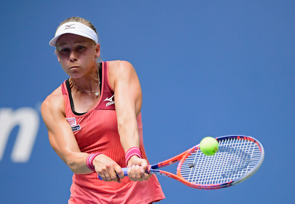Johanna Larsson lost 2-6, 2-6 to Kerber in Miami but provided a tougher fight today | Photo: Steven Ryan/Getty Images North America
