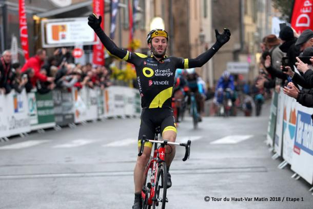 El  francés ganó con facilidad en la primera etapa | Foto: Tour de Haut Var