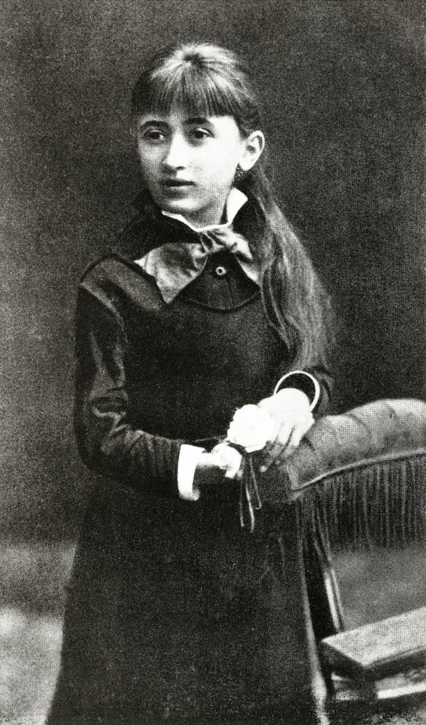 Fotografía de una joven Rosa de Luxemburgo. Fuente: Wikicomons