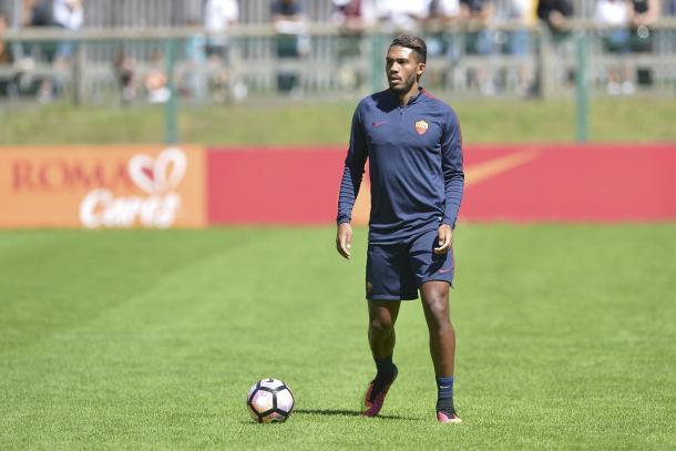 Juan Jesus in campo a Pinzolo, pagineromaniste.com