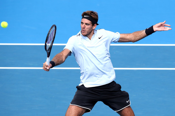 Juan Martin del Potro's forehands failed him at times | Photo: Phil Walter/Getty Images AsiaPac