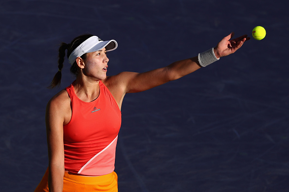 Serving will be important for Muguruza (Getty/Julian Finney)