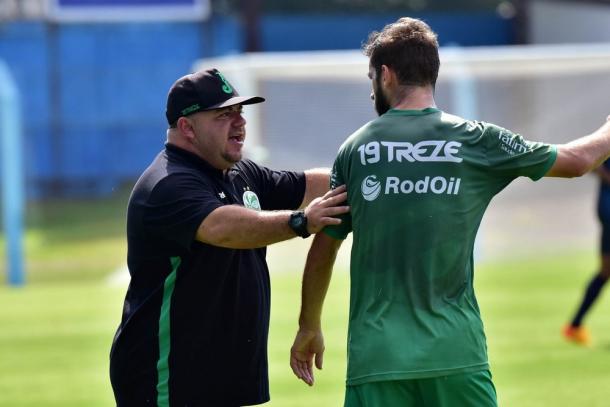 Julinho Camargo quer resolver problemas no ataque do Ju (Foto: Artur Dellagrave/Juventude EC)
