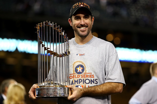 Verlander has his first championship after 13 years/Photo: Ezra Shaw/Getty Images