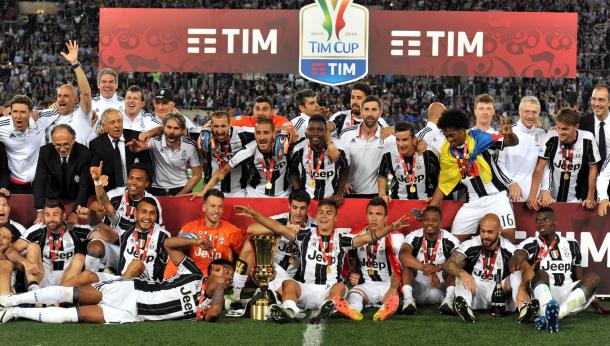 El Juventus se llevó la Copa ante el Milan | Foto: Serie A