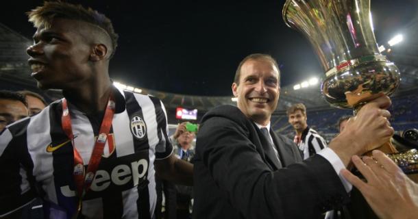 Allegri has picked up where Conte left off as Pogba's mentor.