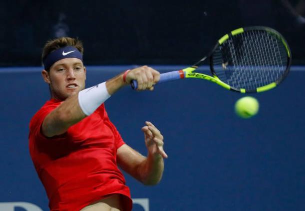 Jack Sock in action in Atlanta (Getty/Kevin C. Cox)