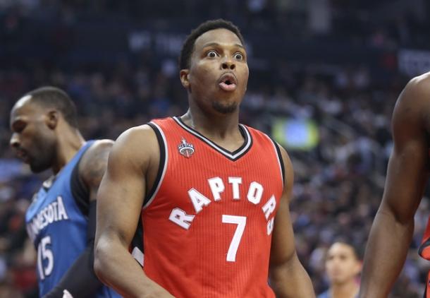 Minnesota Timberwolves and their young core can be a good selling point to Kyle Lowry. Photo: Tom Szczerbowski/USA-TODAY Sports 
