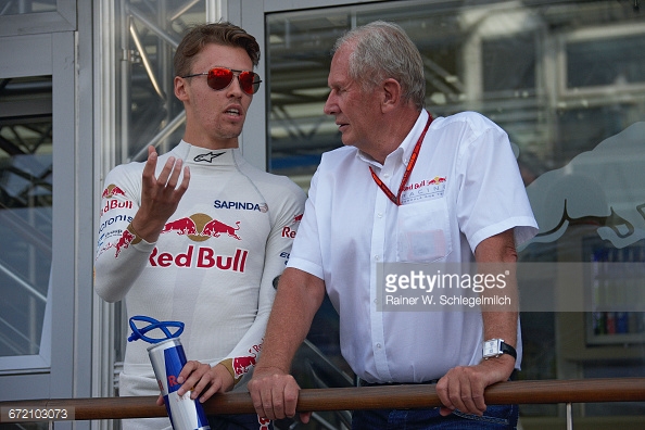 Helmut Marko was keen to keep Kvyat. | Photo: Getty Images/Rainer W. Schlegelmilch