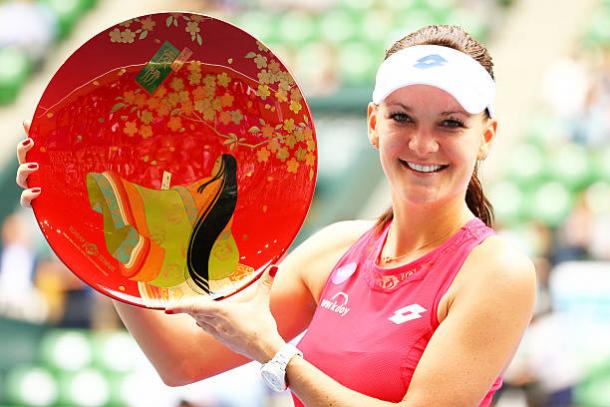 Agnieszka Radwanska won the tournament in 2015 and will be looking for her third title at the tournament (Getty/Koji Watanabe)