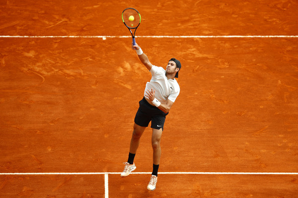 Karen Khachanov will be pleased with his performance today | Photo: Julian Finney/Getty Images Europe