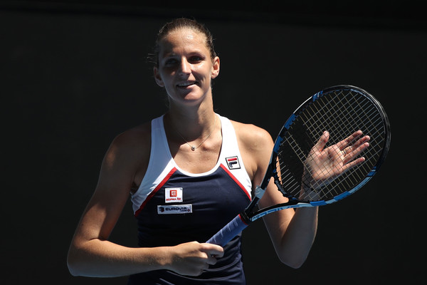 Karolina Pliskova would be pleased with her performance today | Photo: Mark Kolbe/Getty Images AsiaPac