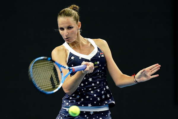 Karolina Pliskova survived an early onslaught by Garcia | Photo: Lintao Zhang/Getty Images AsiaPac