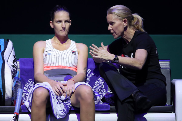 The partnership between Stubbs and Pliskova has been working well in Singapore | Photo: Matthew Stockman/Getty Images AsiaPac