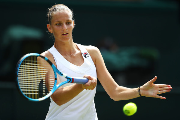 Karolina Pliskova in action at Wimbledon | Photo: Clive Mason/Getty Images Europe